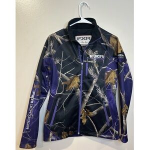 FXR Women's ELEVATION PILE CAMO‎ ZIP-UP Size 6